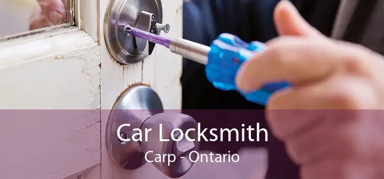 Car Locksmith Carp - Ontario