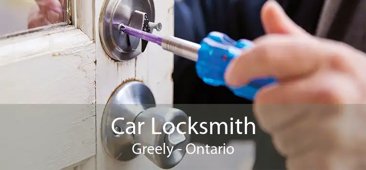 Car Locksmith Greely - Ontario
