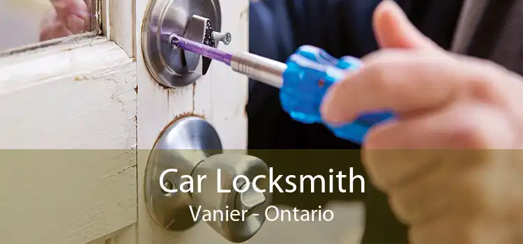 Car Locksmith Vanier - Ontario