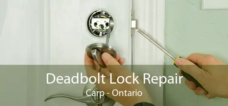 Deadbolt Lock Repair Carp - Ontario