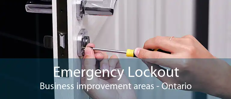 Emergency Lockout Business improvement areas - Ontario