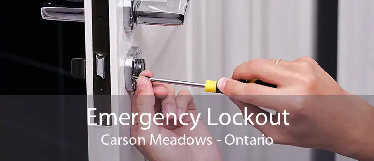 Emergency Lockout Carson Meadows - Ontario