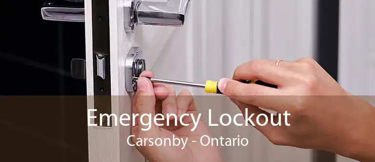Emergency Lockout Carsonby - Ontario