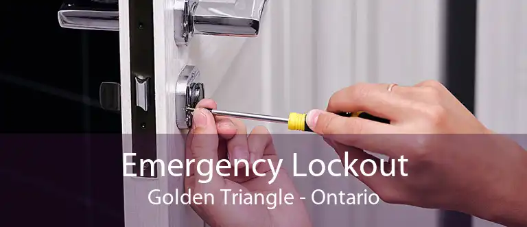 Emergency Lockout Golden Triangle - Ontario