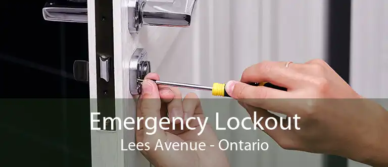 Emergency Lockout Lees Avenue - Ontario