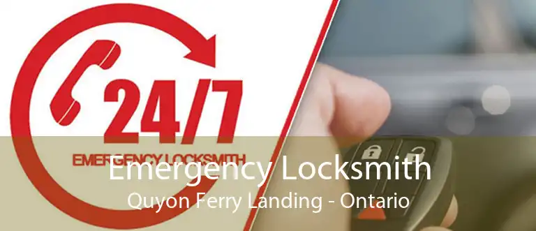 Emergency Locksmith Quyon Ferry Landing - Ontario