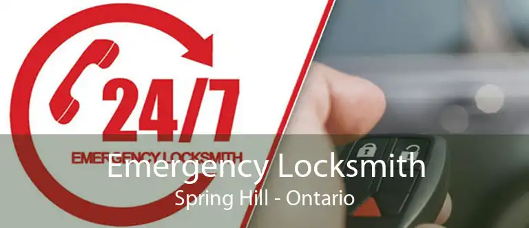 Emergency Locksmith Spring Hill - Ontario