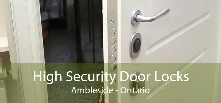 High Security Door Locks Ambleside - Ontario