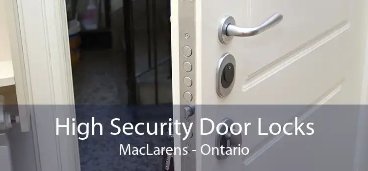 High Security Door Locks MacLarens - Ontario