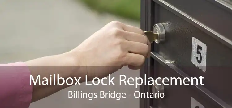 Mailbox Lock Replacement Billings Bridge - Ontario