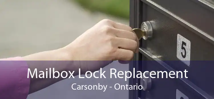Mailbox Lock Replacement Carsonby - Ontario