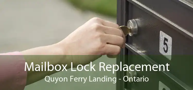 Mailbox Lock Replacement Quyon Ferry Landing - Ontario