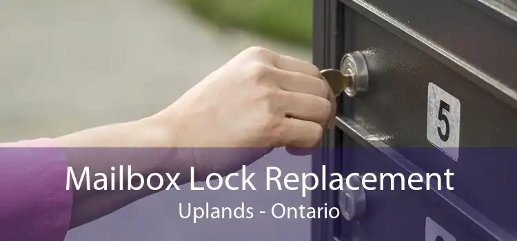 Mailbox Lock Replacement Uplands - Ontario
