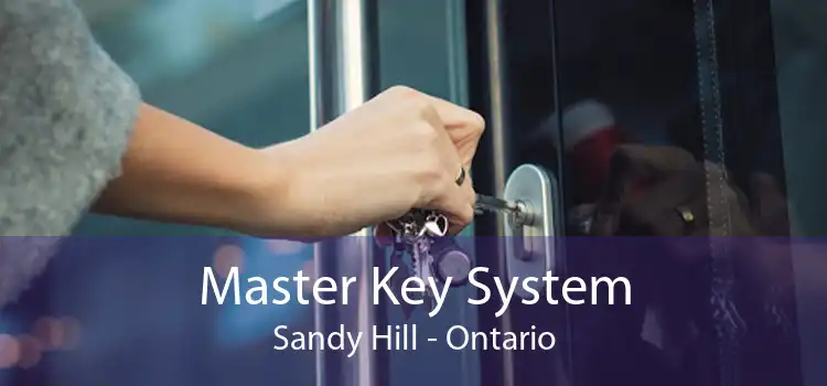 Master Key System Sandy Hill - Ontario