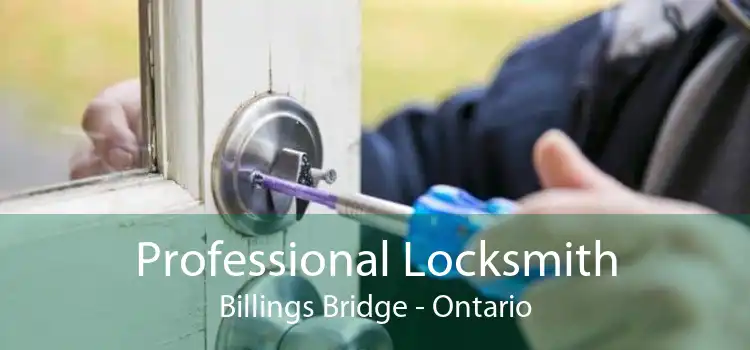 Professional Locksmith Billings Bridge - Ontario