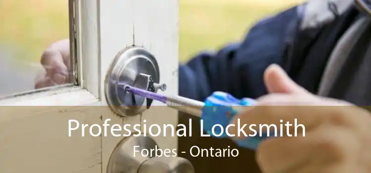 Professional Locksmith Forbes - Ontario