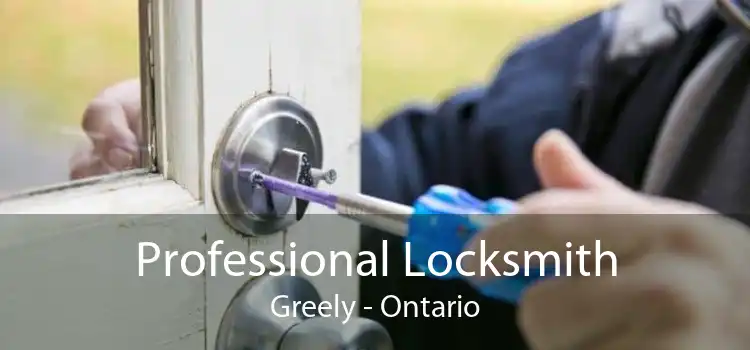 Professional Locksmith Greely - Ontario