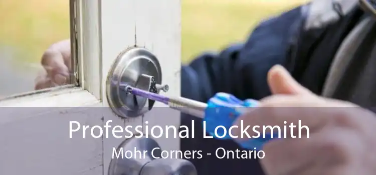 Professional Locksmith Mohr Corners - Ontario