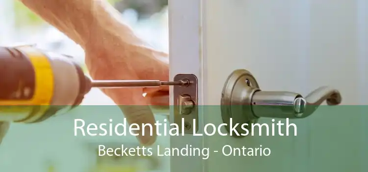 Residential Locksmith Becketts Landing - Ontario