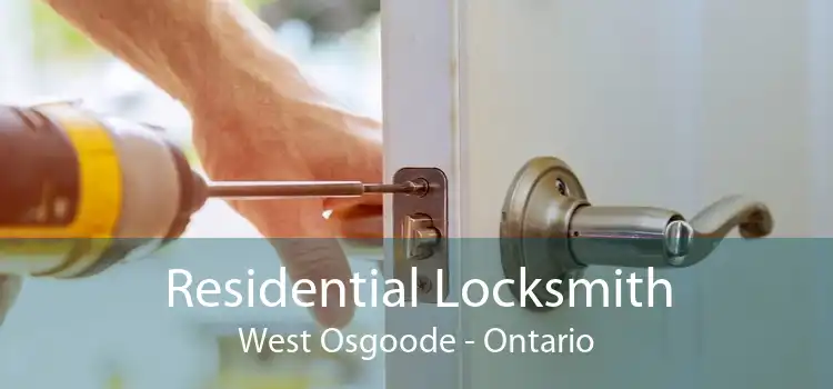 Residential Locksmith West Osgoode - Ontario