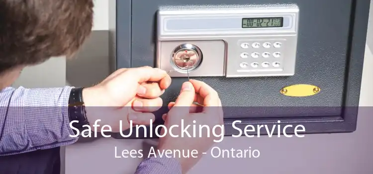 Safe Unlocking Service Lees Avenue - Ontario